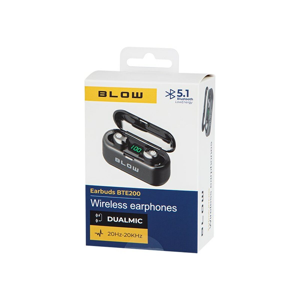 In-ear Bluetooth Hoofdtelefoon Blow BTE200 Zwart